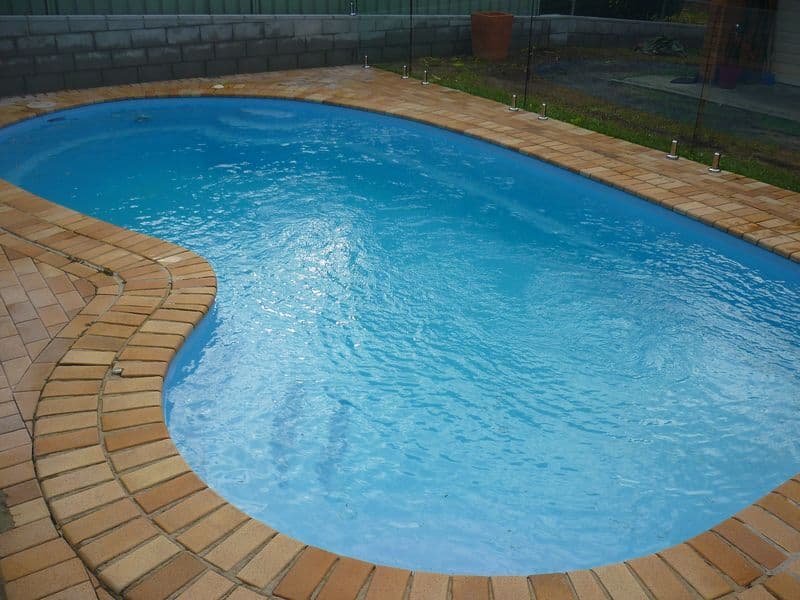 Fibreglass pool renovated by Brady — Linton Passmore